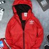 Áo Dù Nam Adidas màu đỏ