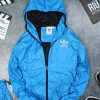 Áo Khoác Dù Adidas Nam Xanh Dương