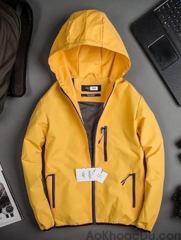 Áo Khoác Chống Nước Tino - Vàng